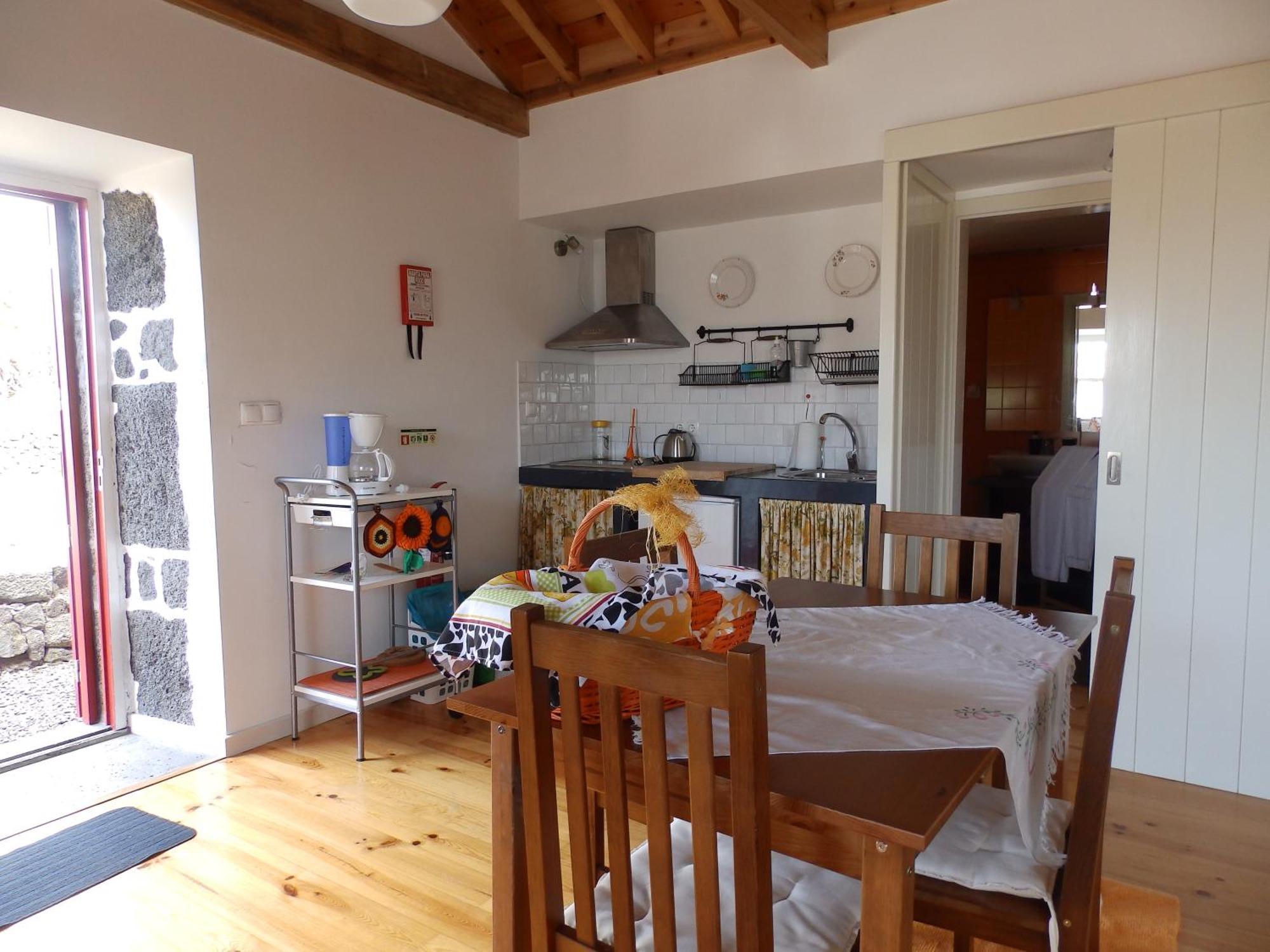 Casas Alto Da Bonanca Guest House São Roque do Pico Eksteriør bilde